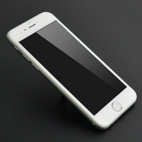 Скрийн протектор от закалено стъкло 3D Full Cover за Apple Iphone 6 4.7 / Apple Iphone 6s 4.7 бял кант